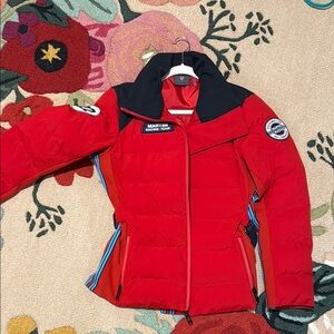 Red Puffer Jacket